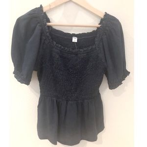 Old Navy Summer Blouse - Navy Blue XS